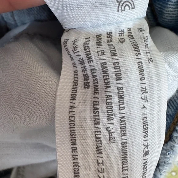 Abercrombie & Fitch The 90s Relaxed Jean High rise jeans Medium Wash 31 - Picture 8 of 9